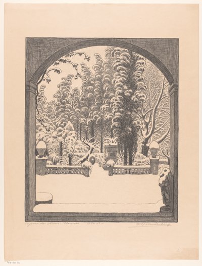 Rest of the Bishops: Florence by Wijnand Otto Jan Nieuwenkamp (signed by artist)