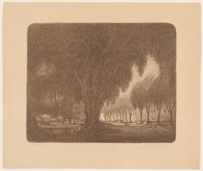 Weltevreden by Wijnand Otto Jan Nieuwenkamp (signed by artist)