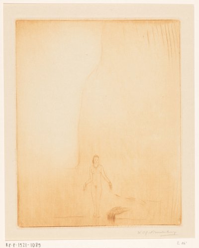 Bathing Girl on the Banks of the Ganges in Benares by Wijnand Otto Jan Nieuwenkamp