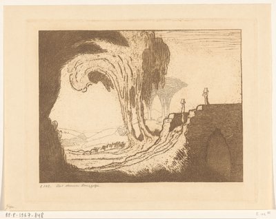 Bridge at Marga on Bali by Wijnand Otto Jan Nieuwenkamp