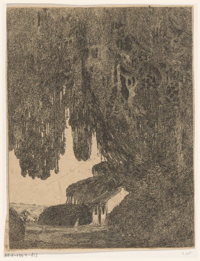 Chinese Chapel in the Vicinity of Semarang on Java by Wijnand Otto Jan Nieuwenkamp