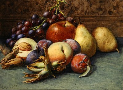 Still Life of Fruit by Wilberforce Haddon