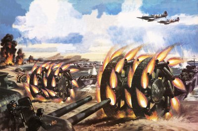 The mighty Panjandrum, the weapon that failed to work by Wilf (20th century) Hardy