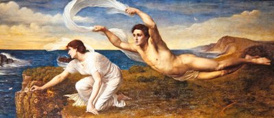 Boreas and Corithyia, c.1890 by Wilfred Gabriel de Glehn