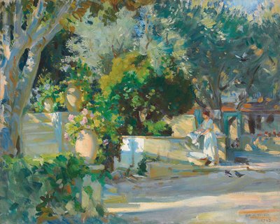 Wash Day by Wilfred Gabriel de Glehn