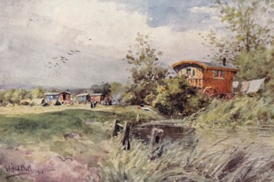 Gipsy Encampment by Wilfrid Williams Ball