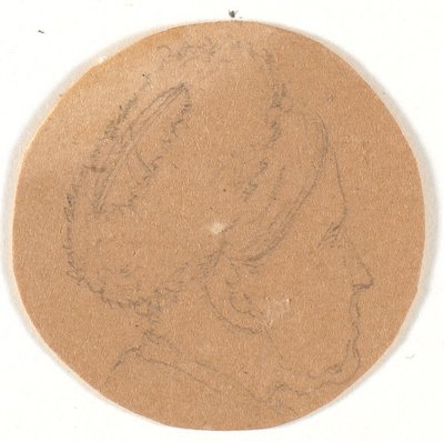 Head. Profile to the Right by Wilhelm Bendz