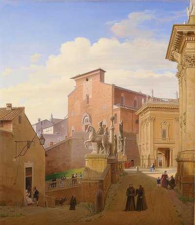 Santa Maria Maggiore Aracoeli in Rome by Wilhelm Brücke