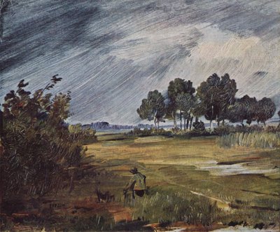 Landscape with Rain by Wilhelm Busch