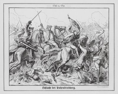 Battle of Hohenfriedberg by Wilhelm Camphausen