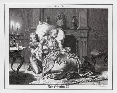 Death of Frederick the Great by Wilhelm Camphausen