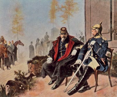Napoleon III and Bismarck in Front of the Weaver