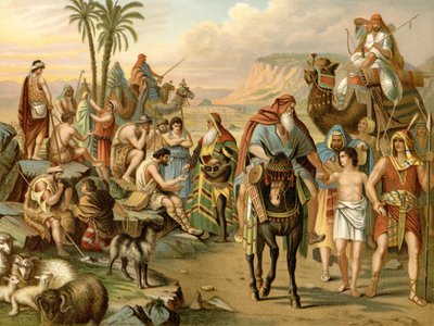 Joseph is Sold by His Brothers by Wilhelm Ebbinghaus