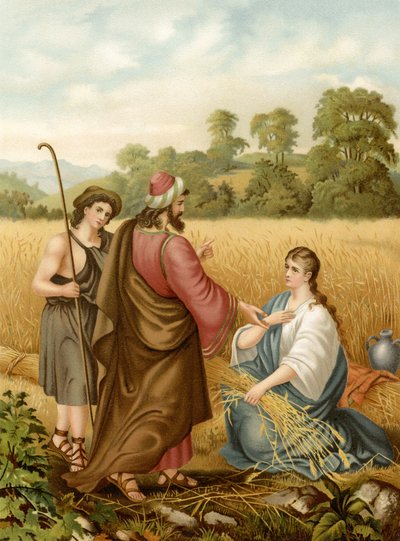 Ruth on the Field of Boaz by Wilhelm Ebbinghaus