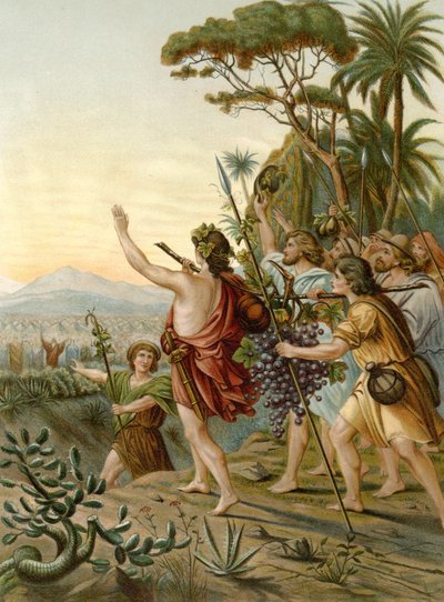 The Scouts of the Land of Canaan by Wilhelm Ebbinghaus