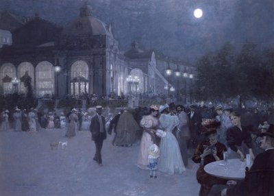 Night Concert in the Municipal Park by Wilhelm Gause