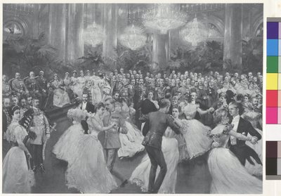 Ball at Court - Reasoning of the Quadrille by Wilhelm Gause