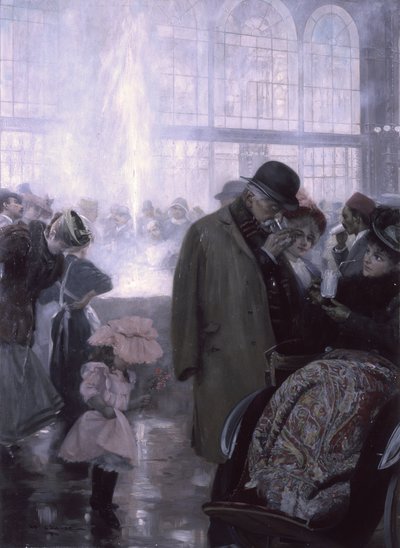 Hot Spring by Wilhelm Gause
