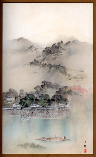 A Spring Morning on the River Yodo by Wilhelm Greve