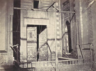 Porte de la Mosque, Sultan Hassan. Partie Inférieure by Wilhelm Hammerschmidt