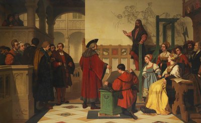 Albrecht Dürer Visited by Emperor Maximilian by Wilhelm Koller