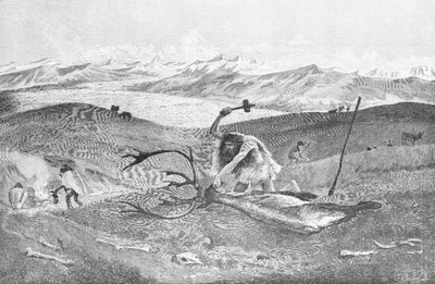 Prehistory: reindeer hunting in a Morainic landscape of Swabia higher than the last ice period by Wilhelm Kranz
