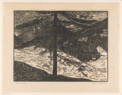 The Larch by Wilhelm Laage (signed by artist)