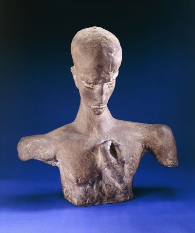 Head of a Thinker by Wilhelm Lehmbruck