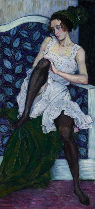 Young Woman in Undergarments, c.1910-11 by Wilhelm List