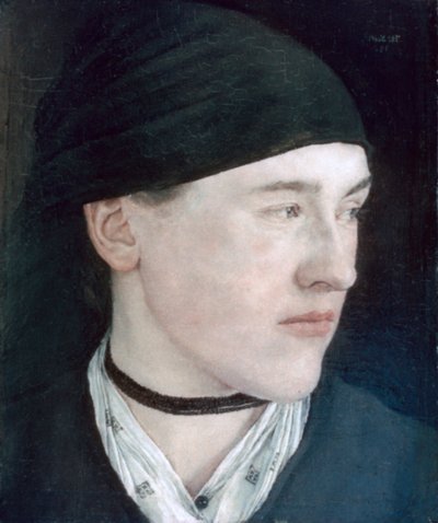 Head of a Young Girl by Wilhelm Maria Hubertus Leibl
