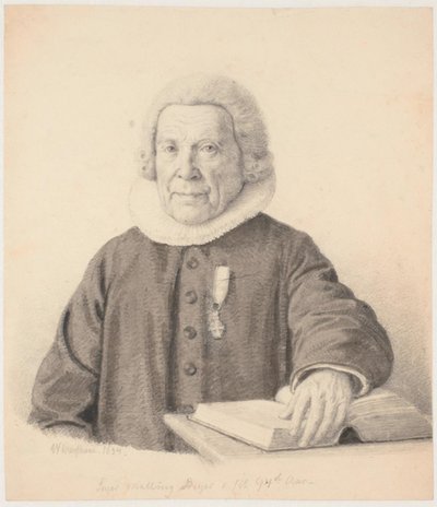 Pastor Seyer Malling Beyer in His 94th Year by Wilhelm Marstrand