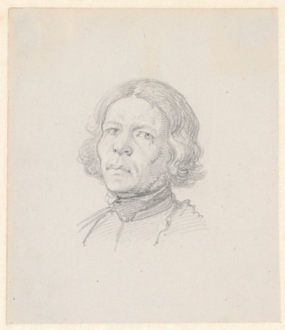 Portrait Head, Swedish Farmer by Wilhelm Marstrand