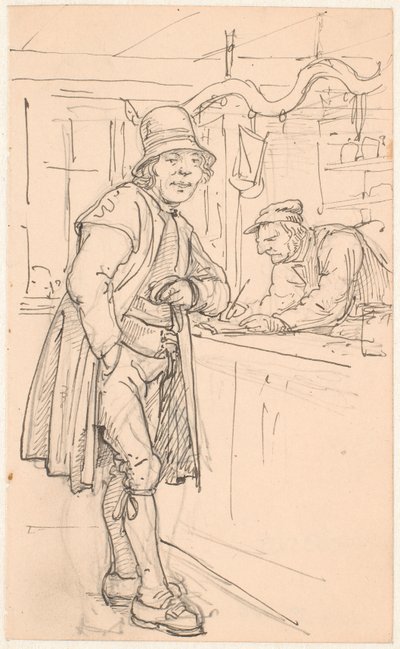 Swedish Farmer at the Merchant