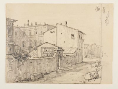 Vicolo delle Colonette di Barberini and Thorvaldsen