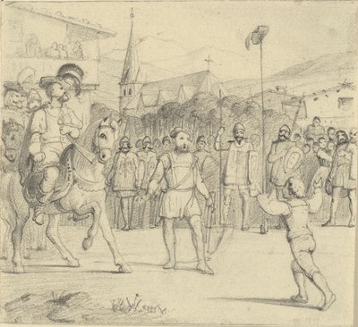 William Tell Has Shot the Apple Off His Son