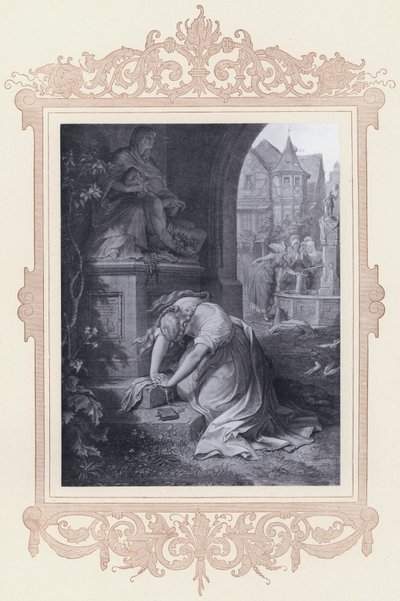 Gretchen, Mater Dolorosa (litho) by Wilhelm von (after) Kaulbach