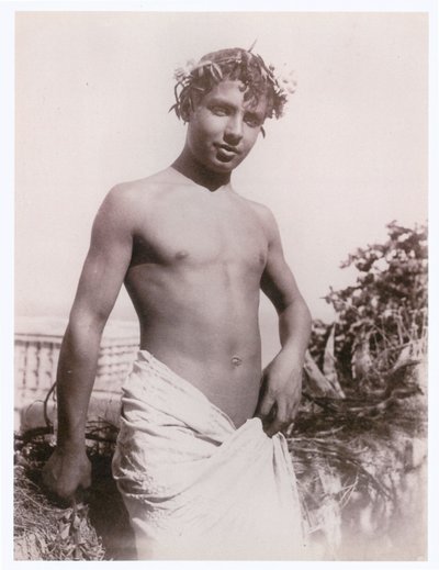 Portrait of a Boy, Taormina, Sicily by Wilhelm von Gloeden