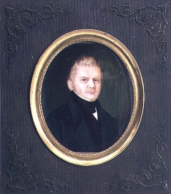 Portrait of Alexander Muravyov by Wilhelmina Feodorovna Gebhard