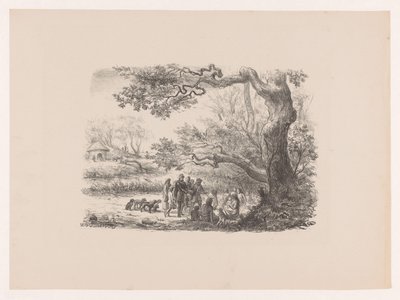 Return from the Hunt by Wilhelmus Petrus van Geldorp