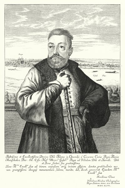Adam Kazanowski, Polish-Lithuanian Nobleman by Willem (c.1597 1660) Hondius
