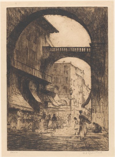 Verona by Willem Adrianus Grondhout (signed by artist)