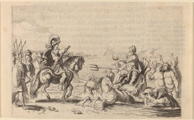 Alexander the Great and Neptune by Willem Basse