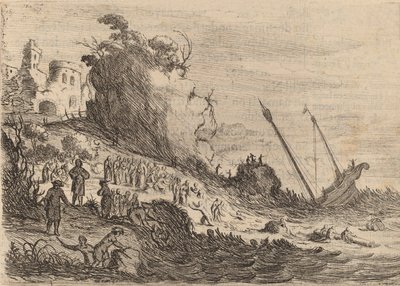 Saint Paul Shipwrecked on the Island of Malta by Willem Basse