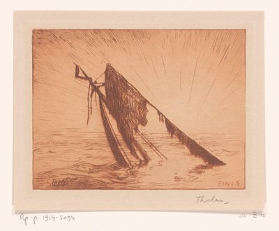 Finis by Willem Bastiaan Tholen (signed by artist)