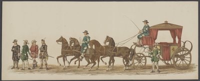 Delft Procession of 1862, Fourth and Fifth Group by Willem Bernardus IJzerdraat