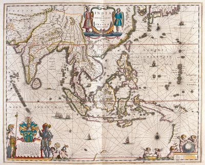 Asia, extending from India to Tibet to Japan to New Guinea, in 