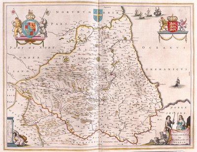 Bishopric of Durham, in 