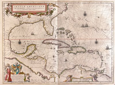 Caribbean, Honduras and Florida, in 