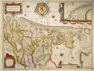 Holland from Theatrum Orbis Terrarum by Willem Blaeu
