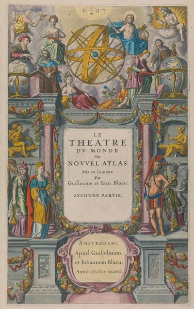 Le Theatre du Monde by Willem Blaeu